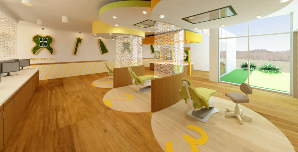 rendering of dental clinic